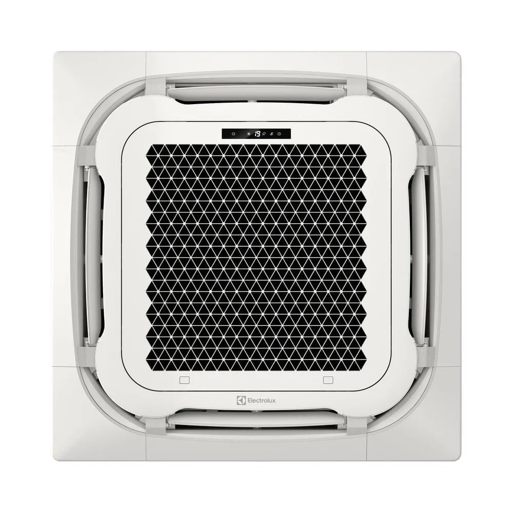 Ar-condicionado Cassete Electrolux 8 Vias Inverter 36.000 BTUs Frio Efficient (KI36F/KE36F)