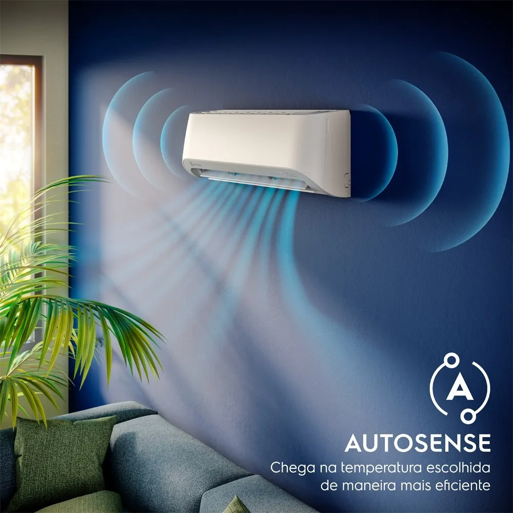 Ar-Condicionado Split Electrolux 9.000 BTUs Color Adapt Frio com Wi-fi (YI09F/YE09F)