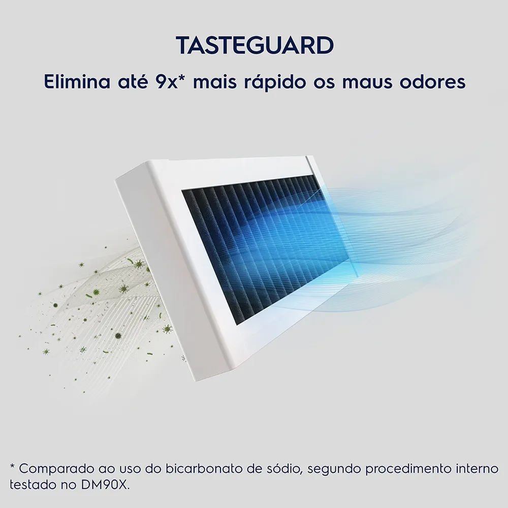 Filtro de Ar para Geladeira com Tecnologia Tasteguard Electrolux