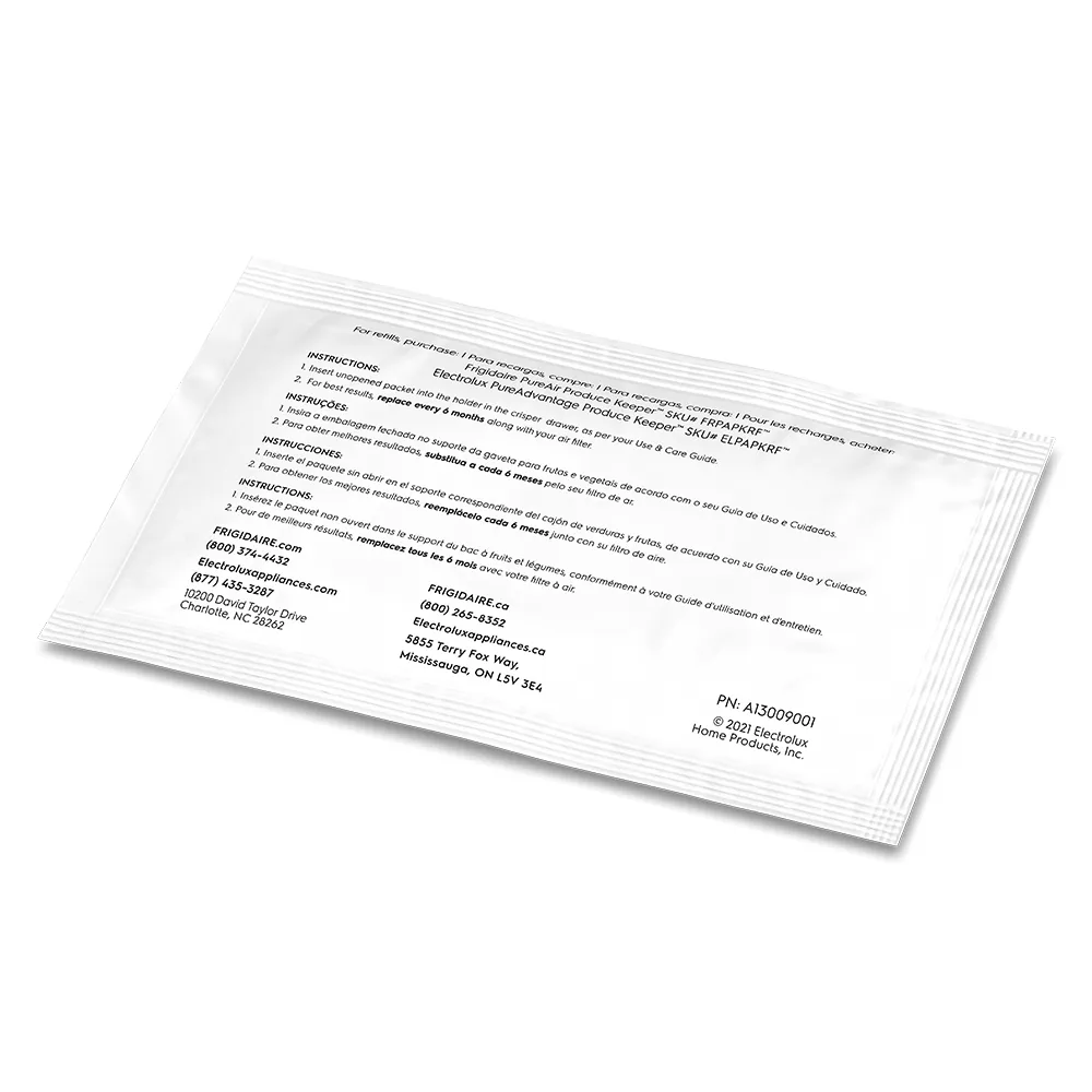 Filtro Removedor de Etileno ExtraFresh para Geladeira (Refil)