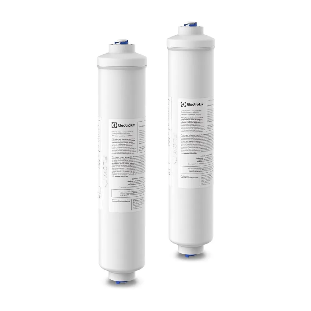 Kit Filtro de Água Externo para Geladeira Side By Side Electrolux (2 unidades)