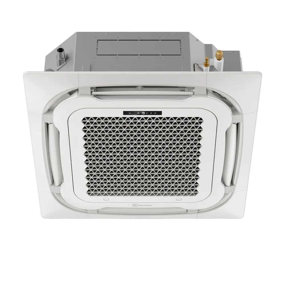 Ar-condicionado Cassete Electrolux 8 Vias Twin Inverter 48.000 BTUs Frio Efficient (KI48F/KE48F)