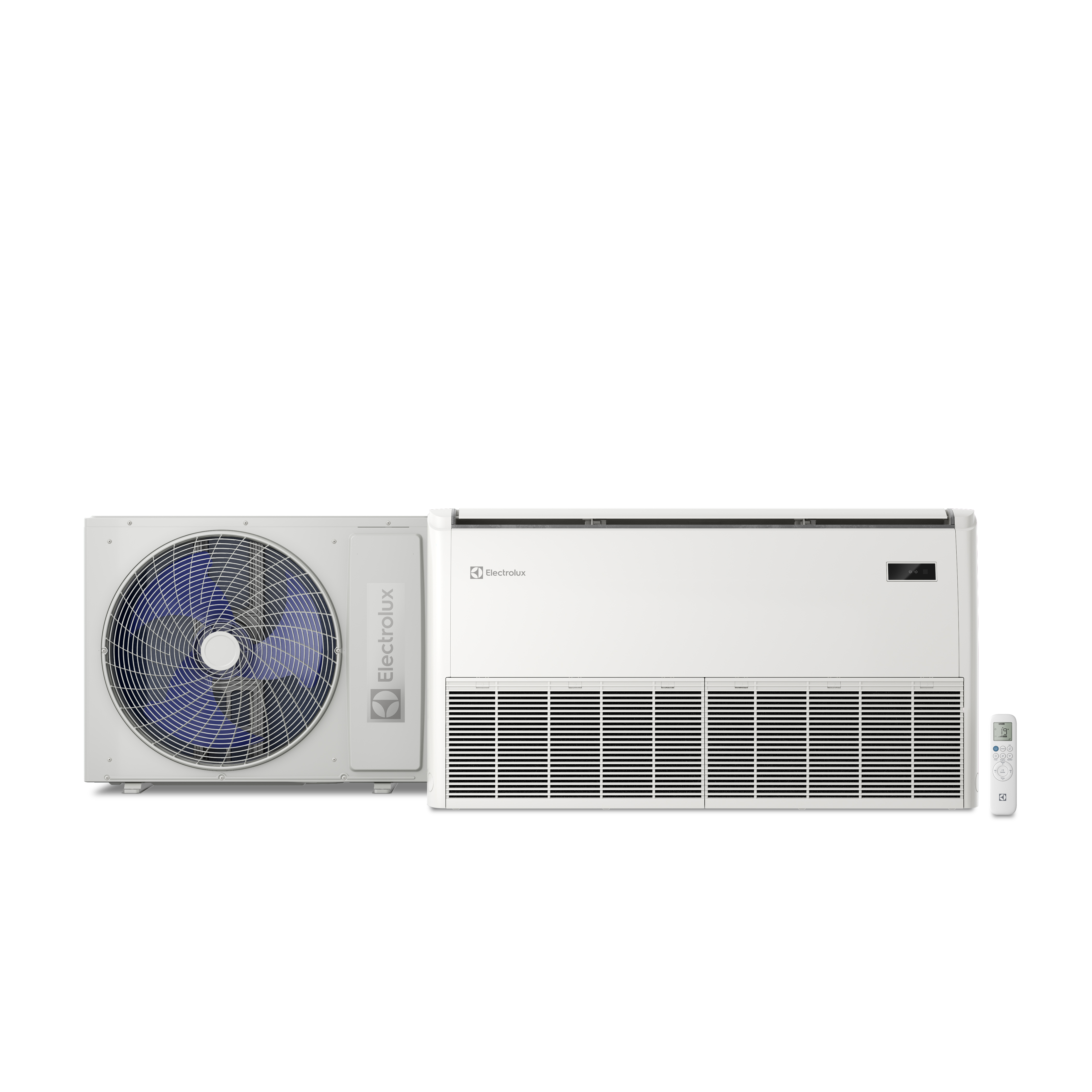 Ar-condicionado Piso Teto Electrolux Inverter 36.000 BTUs Frio Efficient (DI36F/DE36F)