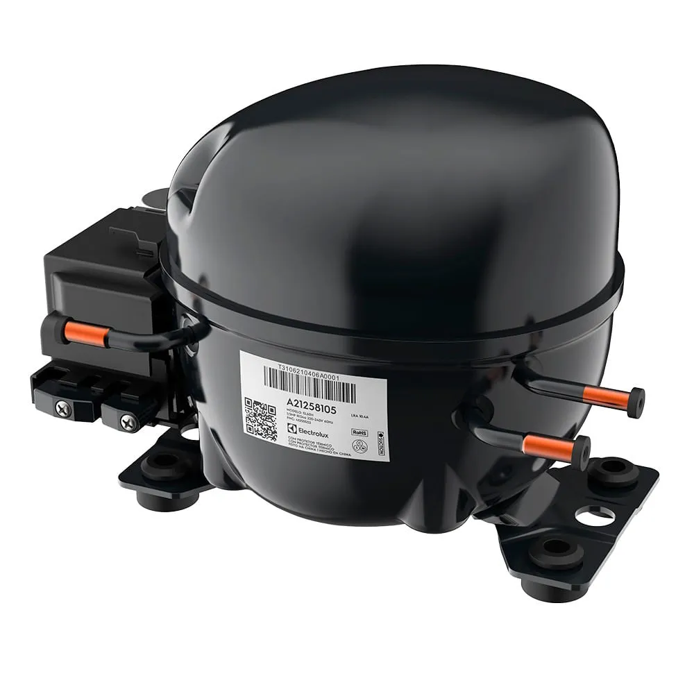 Compressor EL60H 1/5HP R134a 220-240V 60Hz Electrolux