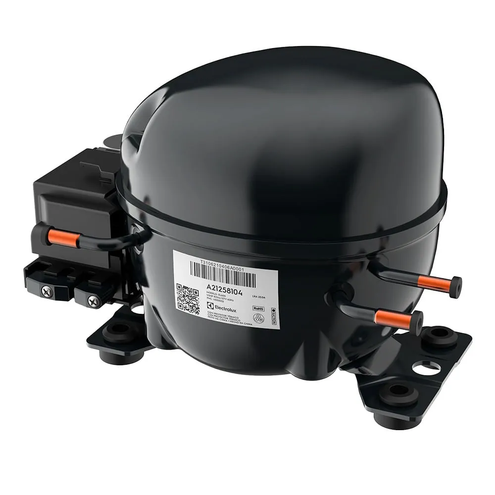 Compressor EL60H 1/5HP R134a 127V 60Hz Electrolux