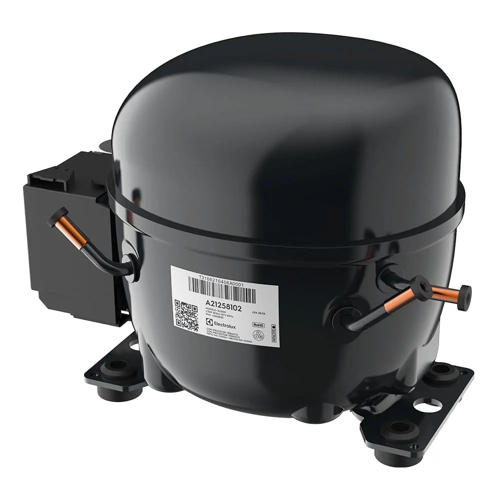 Compressor EL100H 1/3HP R134a 127V 60Hz Electrolux
