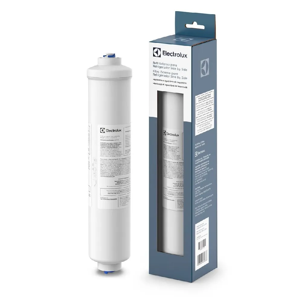 Kit Filtro de Água Externo para Geladeira Side By Side Electrolux (3 unidades)