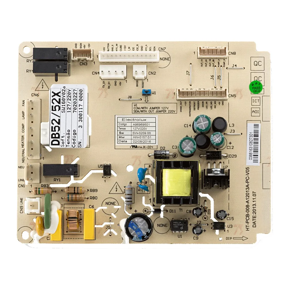 Placa Potência Geladeira Electrolux - DB52 DB53X
