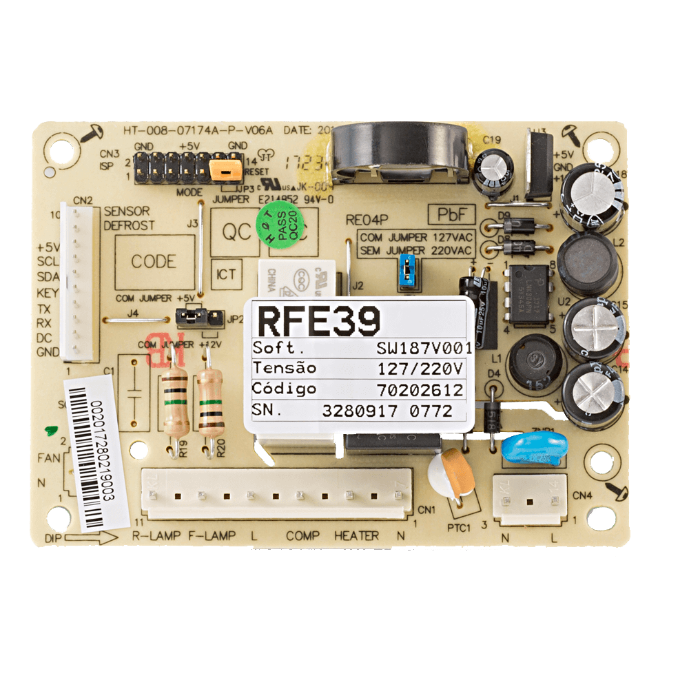 Placa De Potência Para Geladeira RFE39 41025234 Electrolux