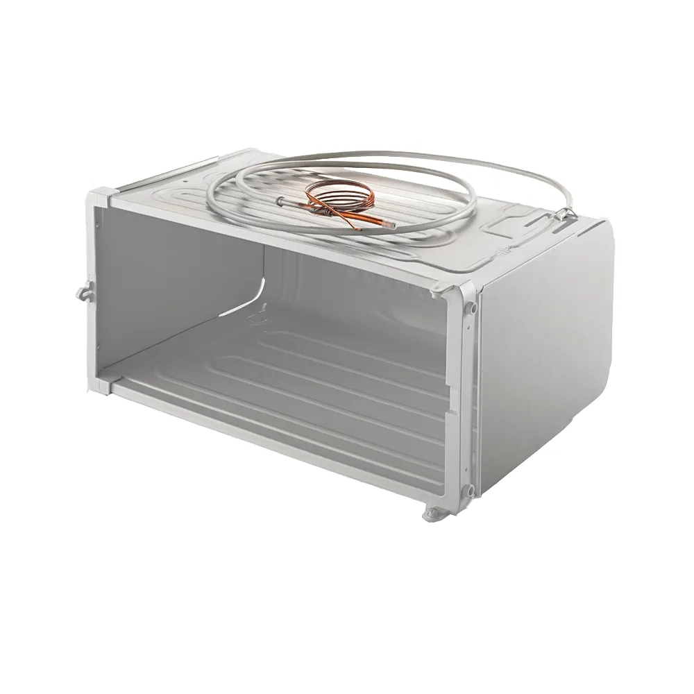 Evaporador Dobrado com Tampa para Geladeira Electrolux