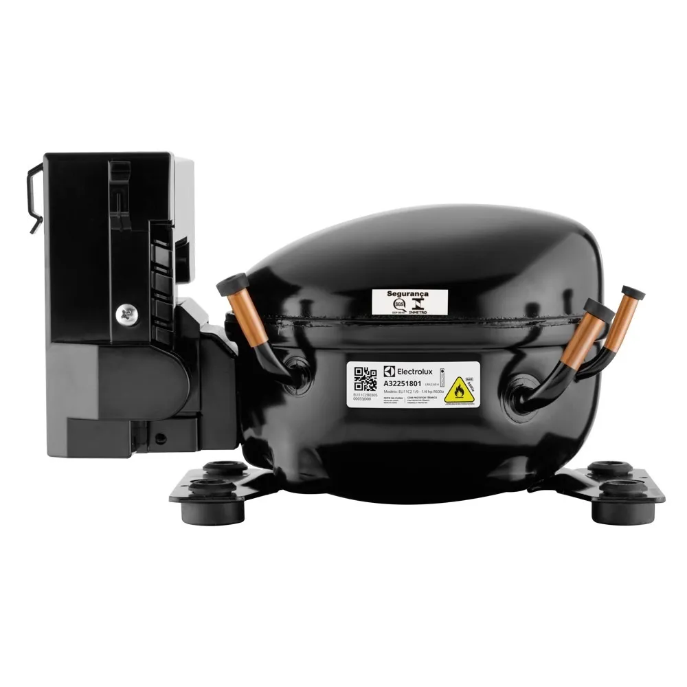 Compressor Electrolux ELI11C2 1/9 a 1/4 R600A 50/60Hz Bivolt