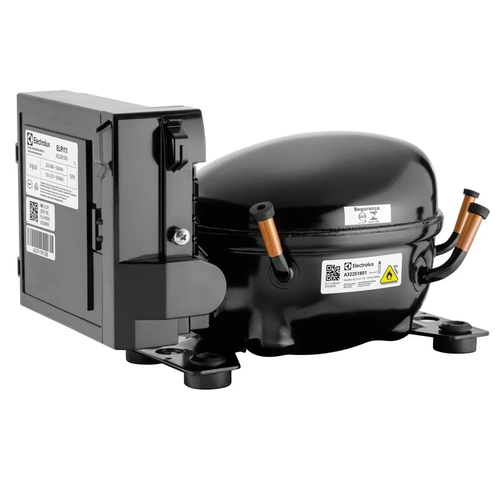 Compressor Electrolux ELI11C2 1/9 a 1/4 R600A 50/60Hz Bivolt