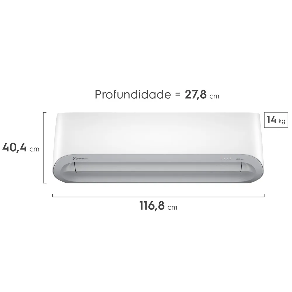 Ar-Condicionado Split Electrolux 23.000 BTUs Color Adapt Quente/Frio (UI24R/UE24R)