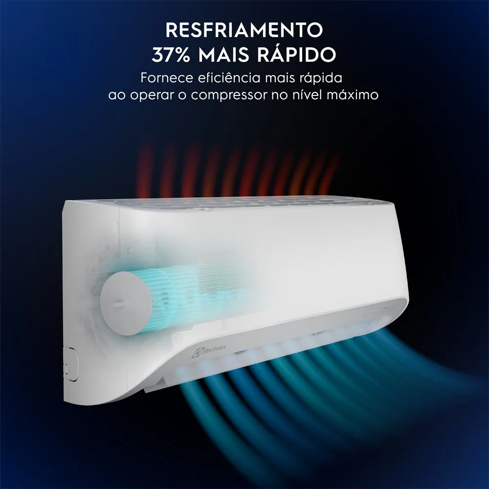 Ar-Condicionado Split Electrolux 18.000 BTUs Color Adapt Frio (UI18F/UE18F)