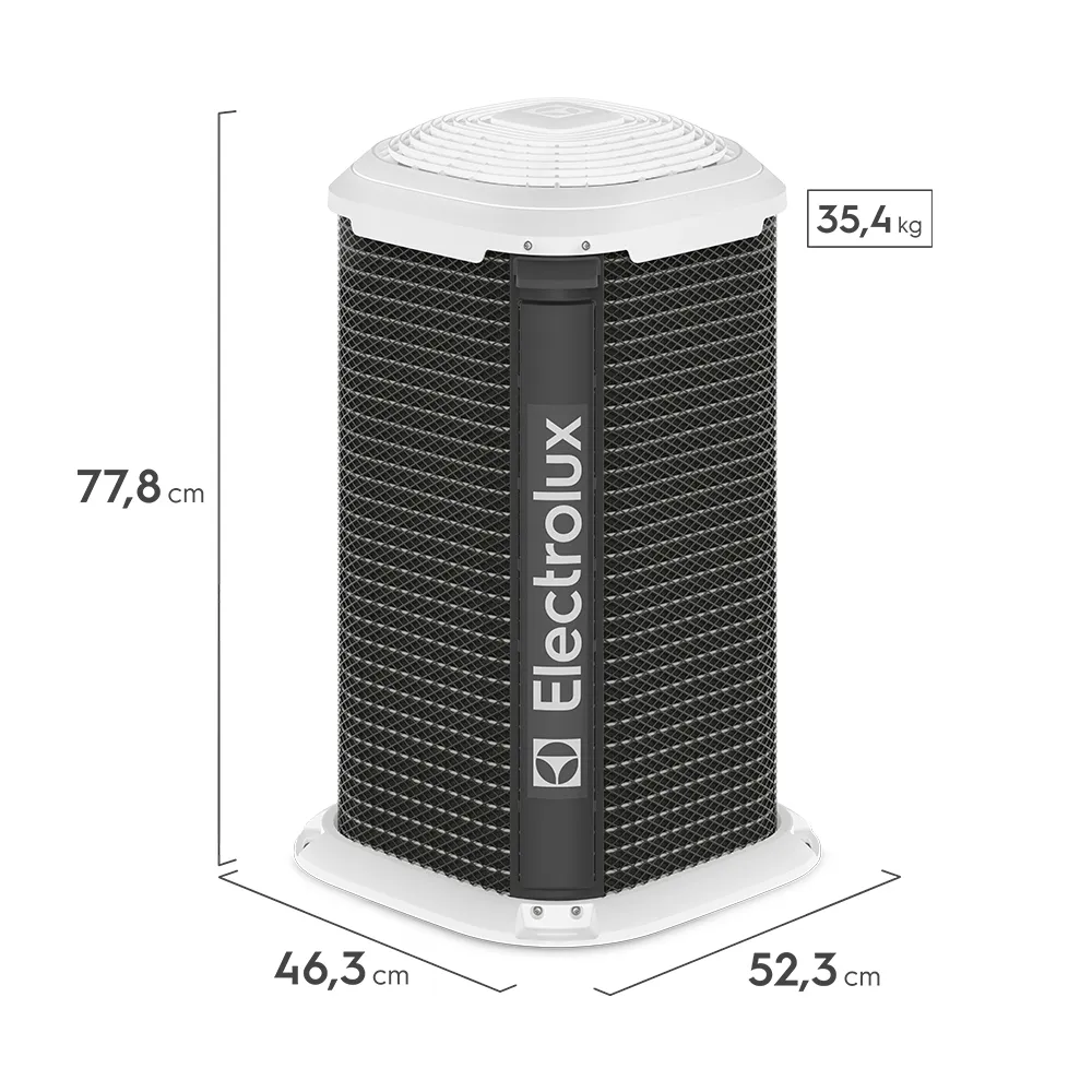 Ar-Condicionado Split Electrolux 22.000 BTUs Frio Linha Ecoturbo (VI22F/VE22F)