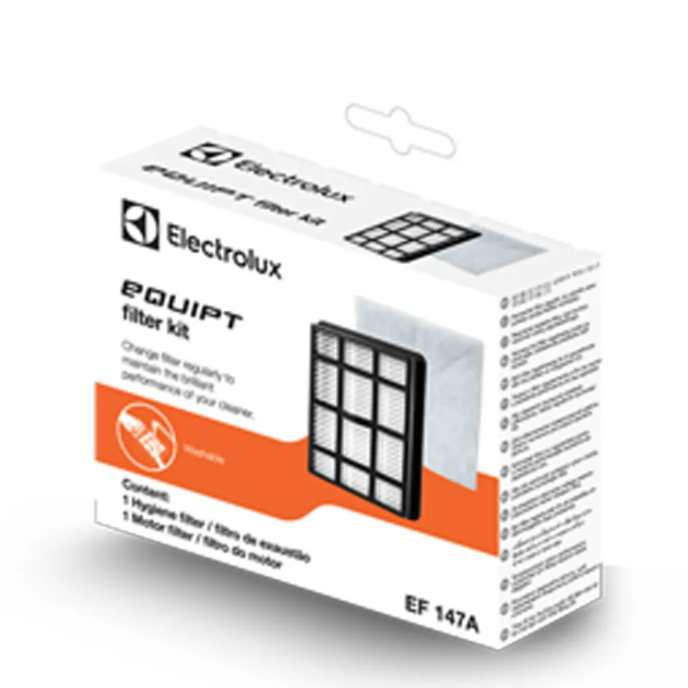Kit Filtro Hepa Original EF147A para Aspiradores de Pó Equipt EQP01 e EQP02