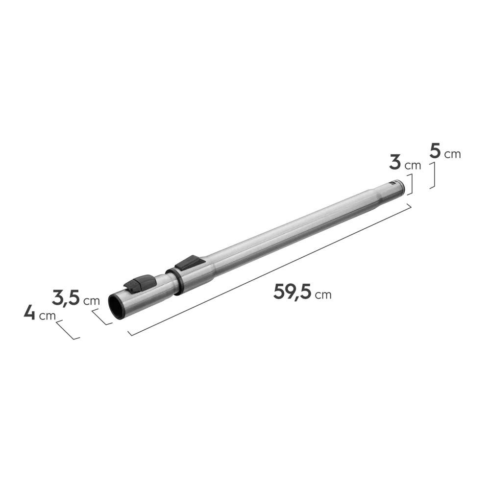Extensão tubo metálico PFC Original Electrolux para Aspirador de pó (TTVC01)