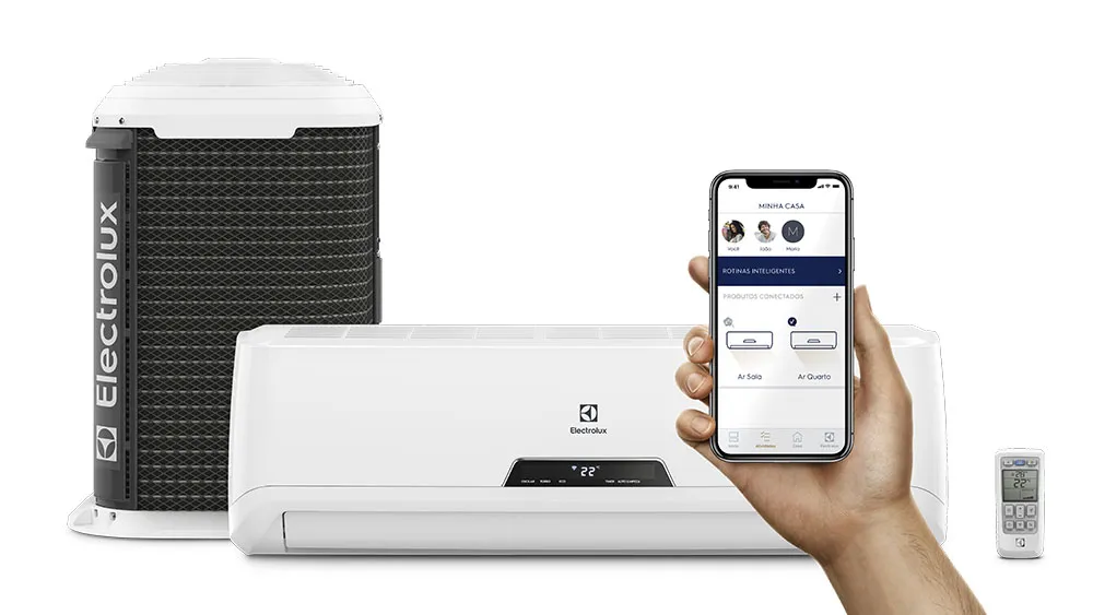 Ar-Condicionado Split Electrolux Inverter 9.000 BTUs Quente/Frio com Wi-fi (XI09R/XE09R)