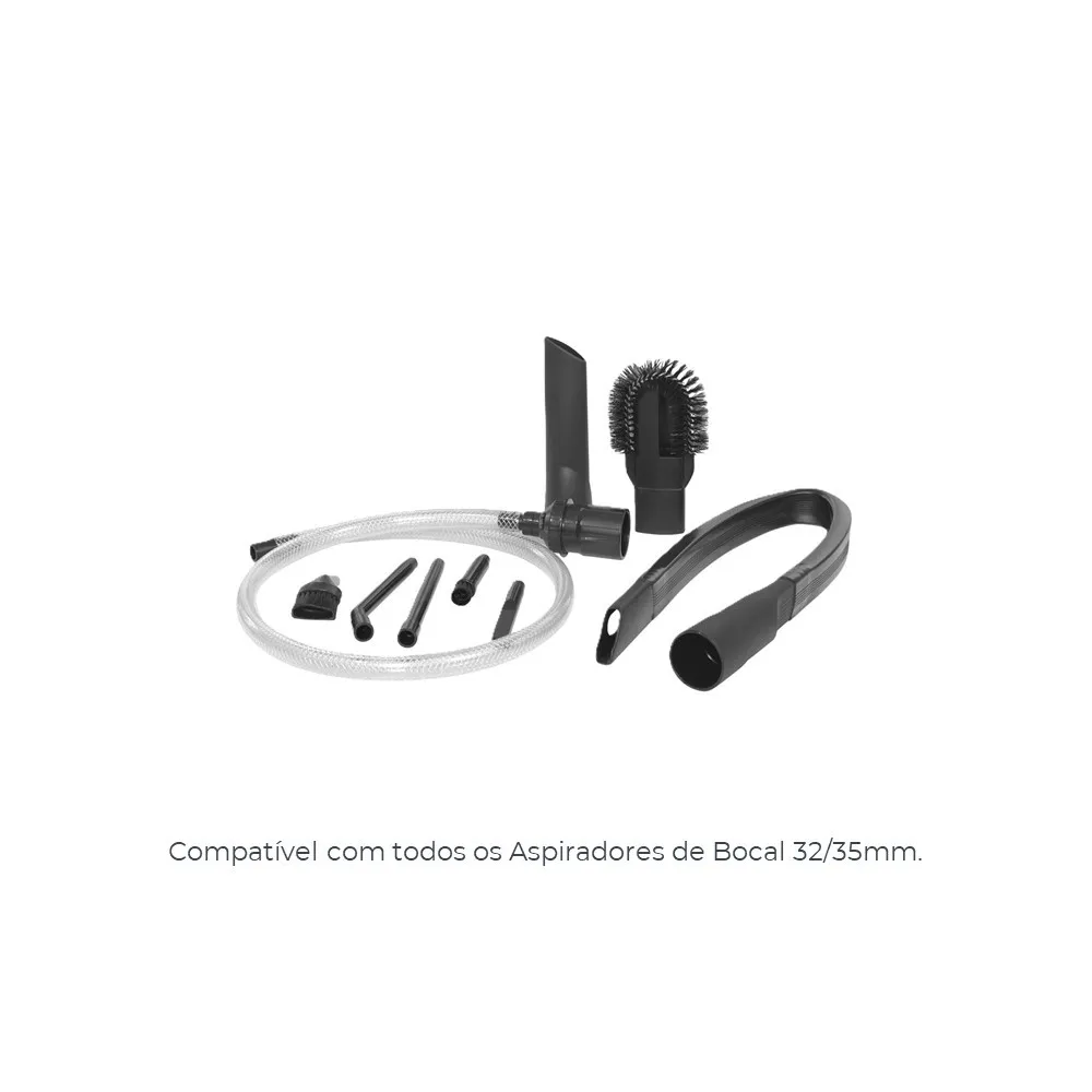 Kit bocais para aspiradores de pó 32/35mm Menalux