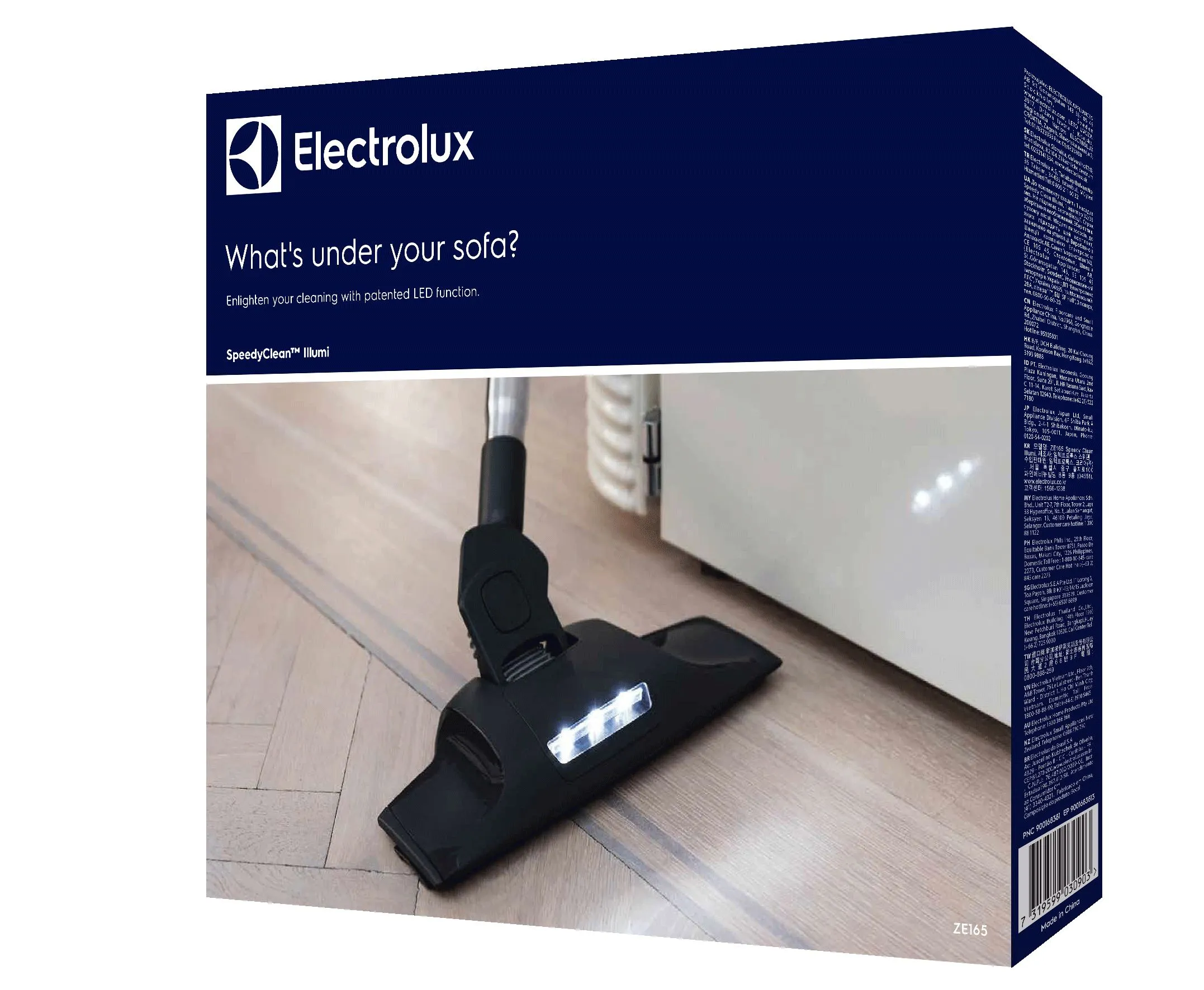 Bocal de aspirador Speedy Clean ™ Illumi com luzes LED (ZE165) Electrolux