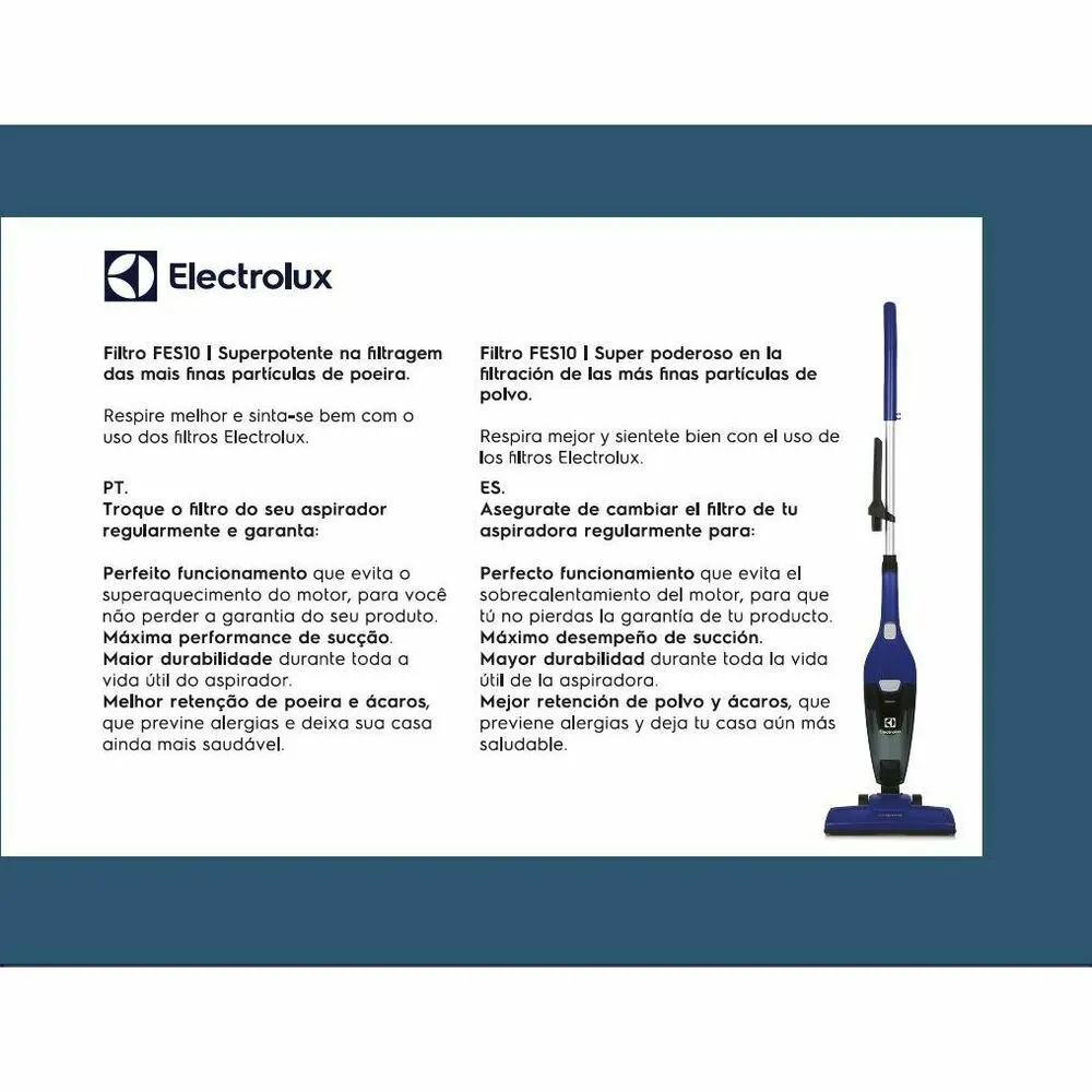 Kit Filtros para Aspirador STK10 Electrolux (FES10)