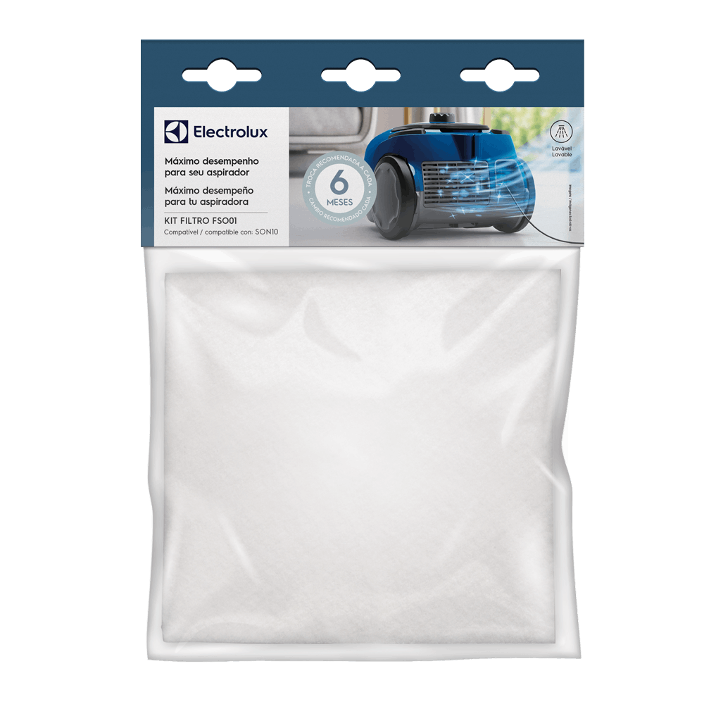 Kit de Filtros para Aspirador de Pó SON10 Electrolux (FSO01)