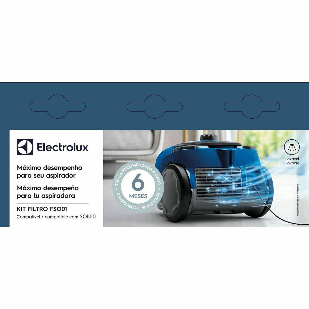 Kit de Filtros para Aspirador de Pó SON10 Electrolux (FSO01)