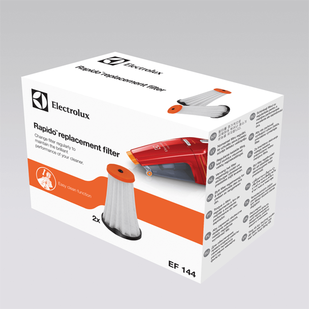 Kit Filtros para Aspiradores Ergorapido (EF144)