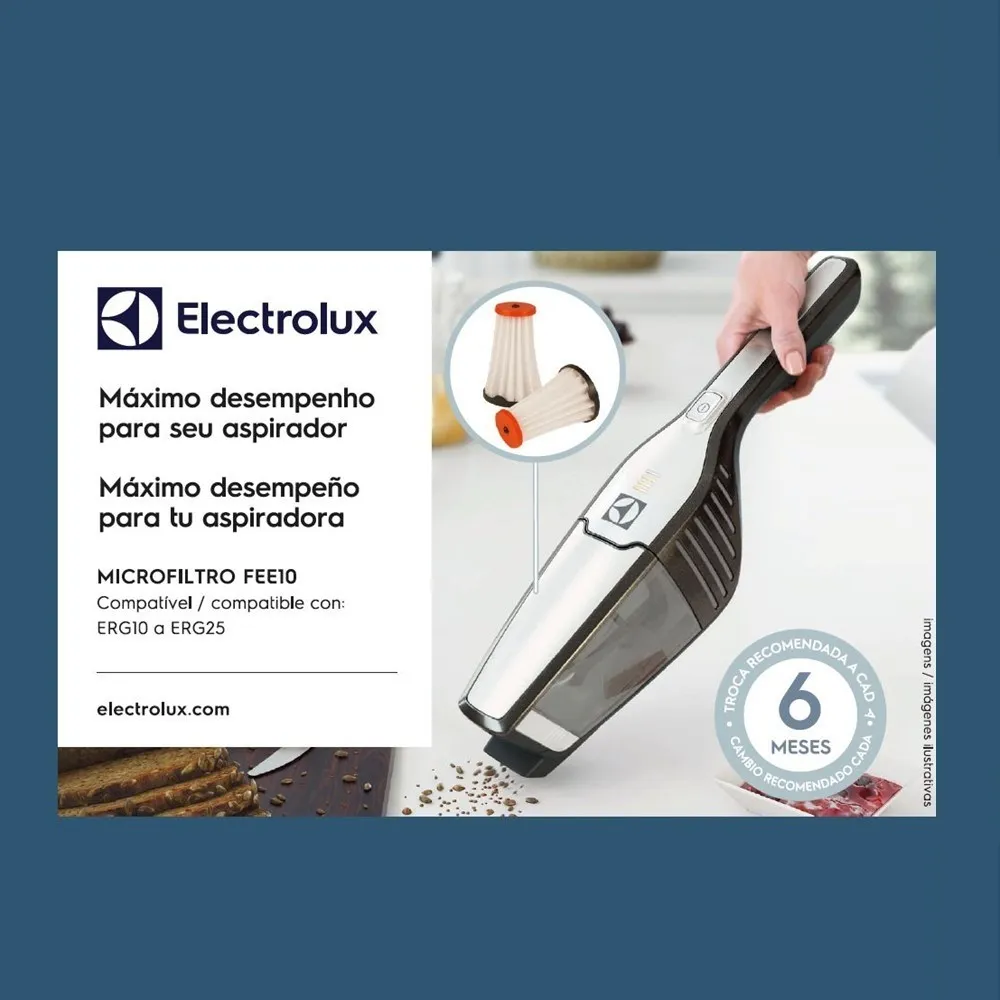 Kit Filtro para Aspiradores Ergorapido (FEE10) Electrolux