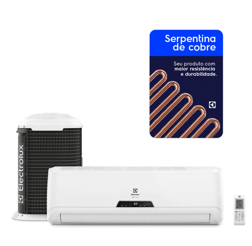 Ar-Condicionado Electrolux Split 12.000 BTUS Quente/Frio Linha Ecoturbo (VI12R/VE12R)