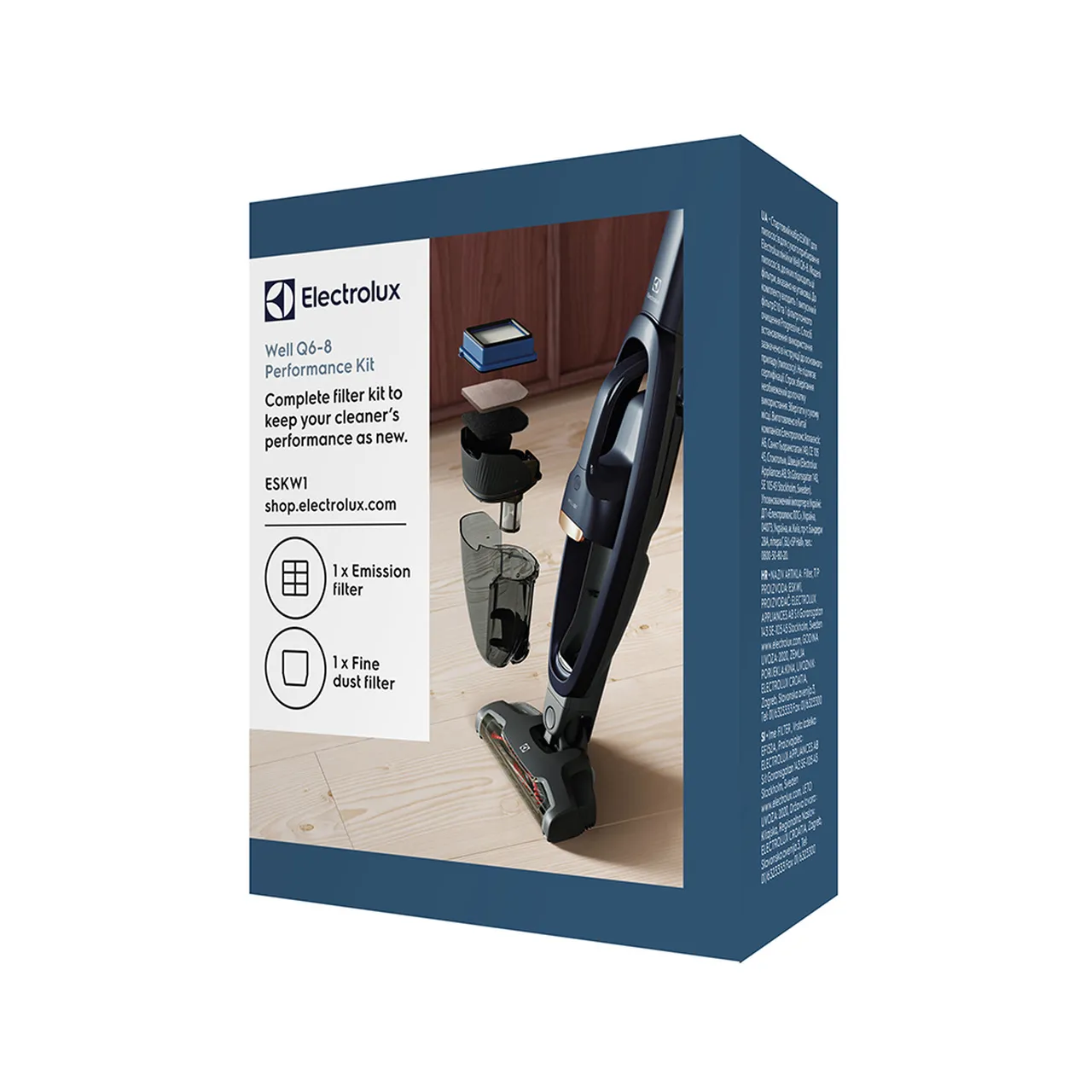 Kit Filtro para Aspirador de Pó ERG36 (ESKW1) Electrolux