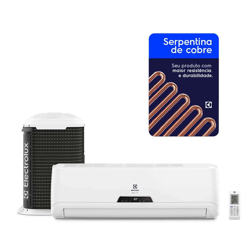 Ar-Condicionado Split Electrolux 12.000 Btus Frio Linha Ecoturbo (VI12F/VE12F)