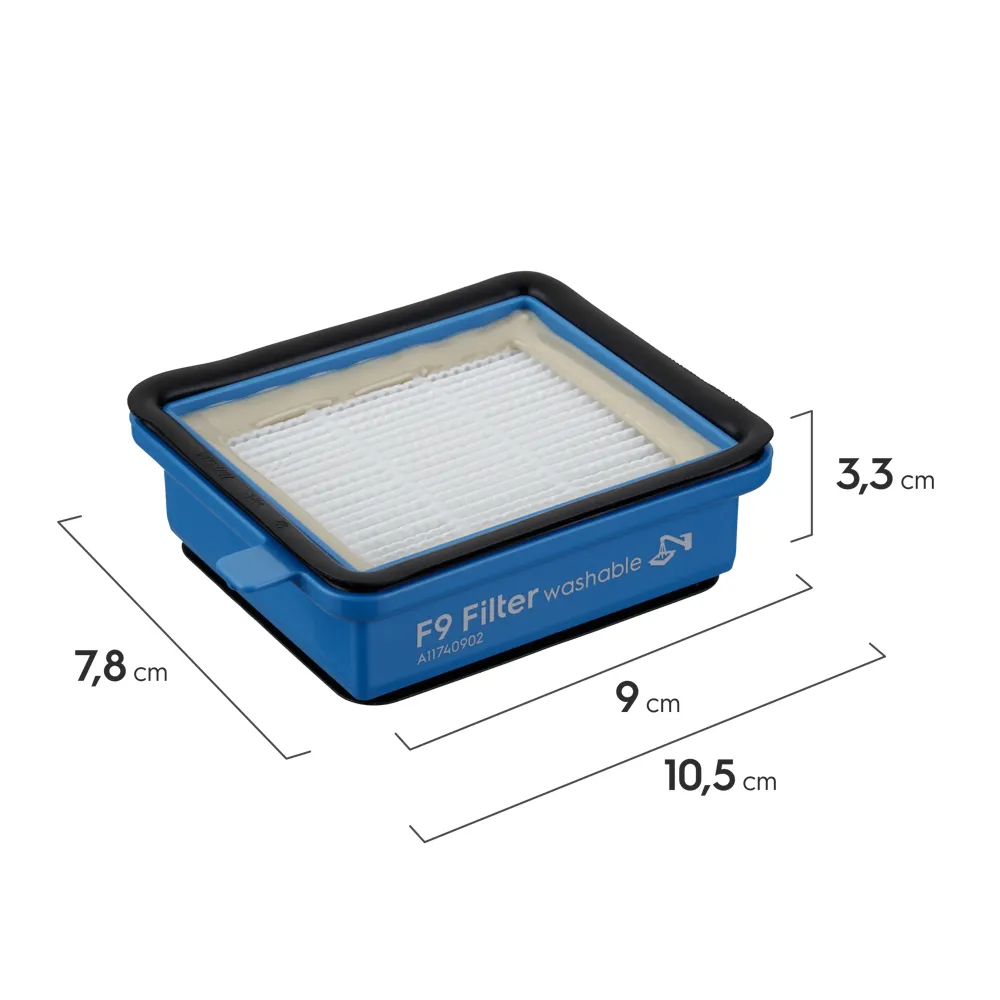 Kit Filtro Original para Aspirador Electrolux Pure F9 (ESPK9)