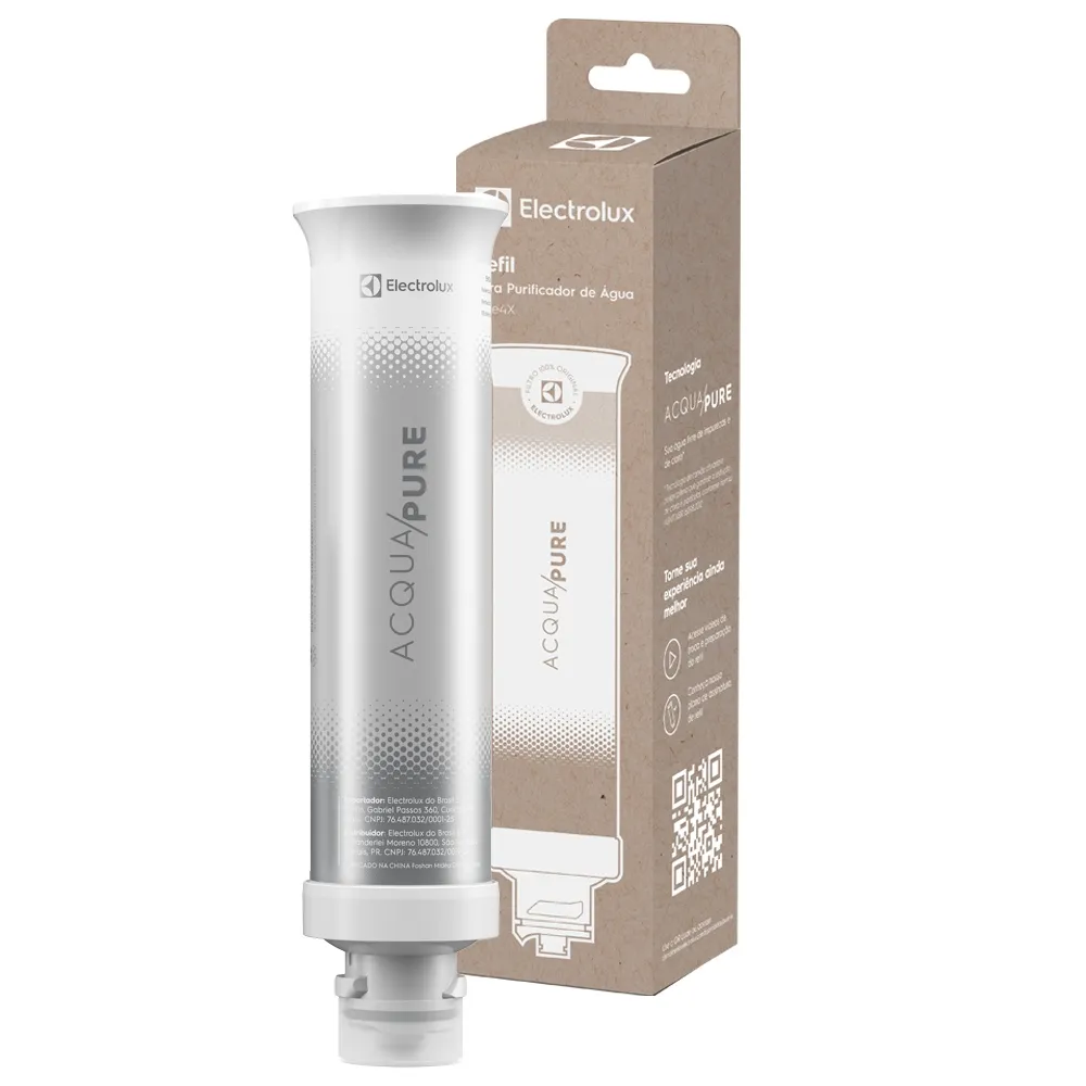Filtro/Refil Original de Água Acqua Pure para Purificador Electrolux PE12A/PE12B/PE12G/PE12V