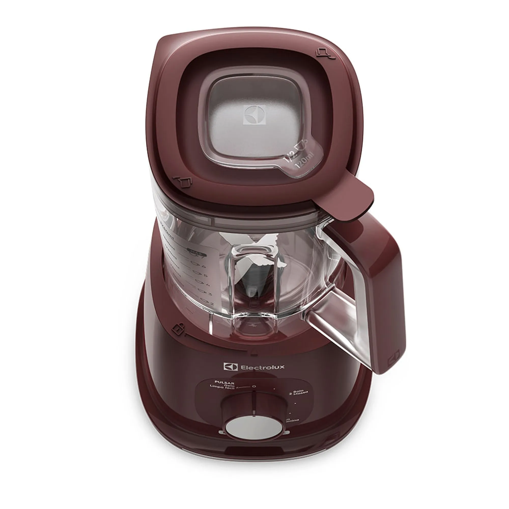 Liquidificador Electrolux 1000W 2.7L Efficient TriForce 5 Velocidades Vermelho (EBL1010)