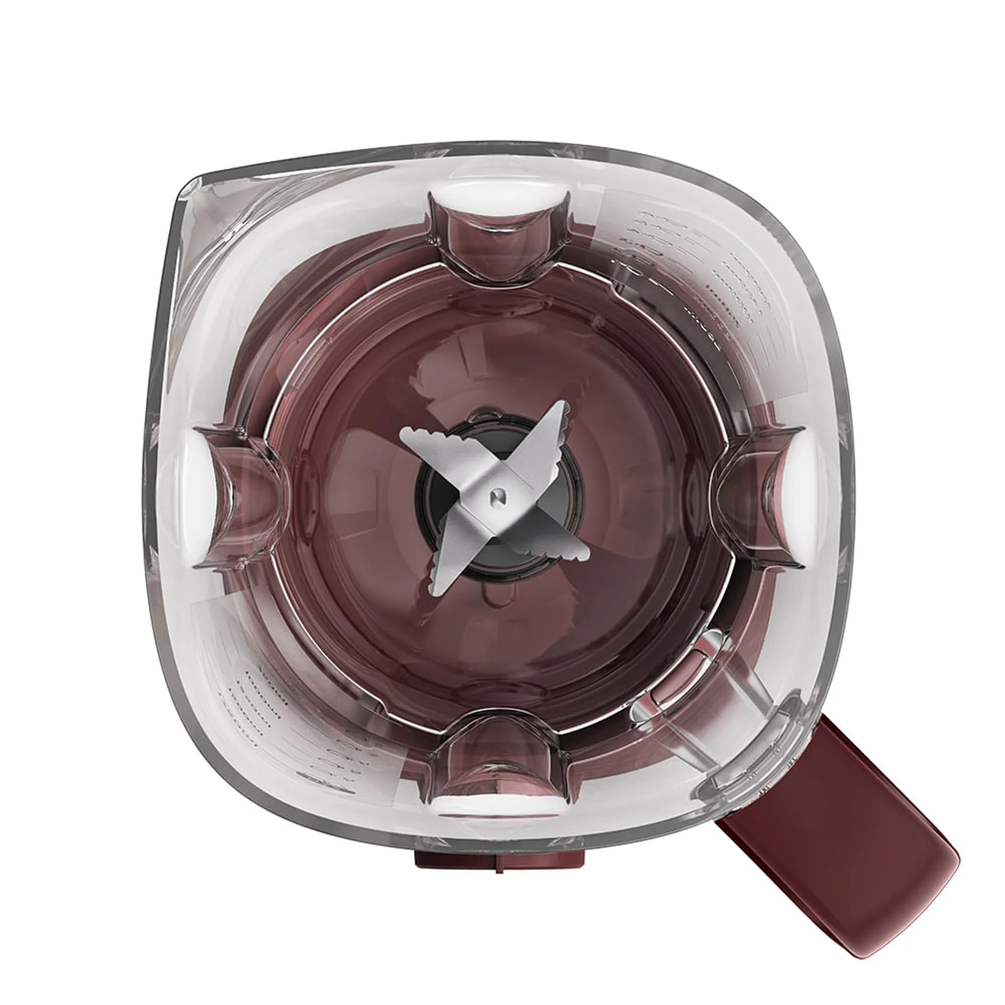 Liquidificador Electrolux 1000W 2.7L Efficient TriForce 5 Velocidades Vermelho (EBL1010)