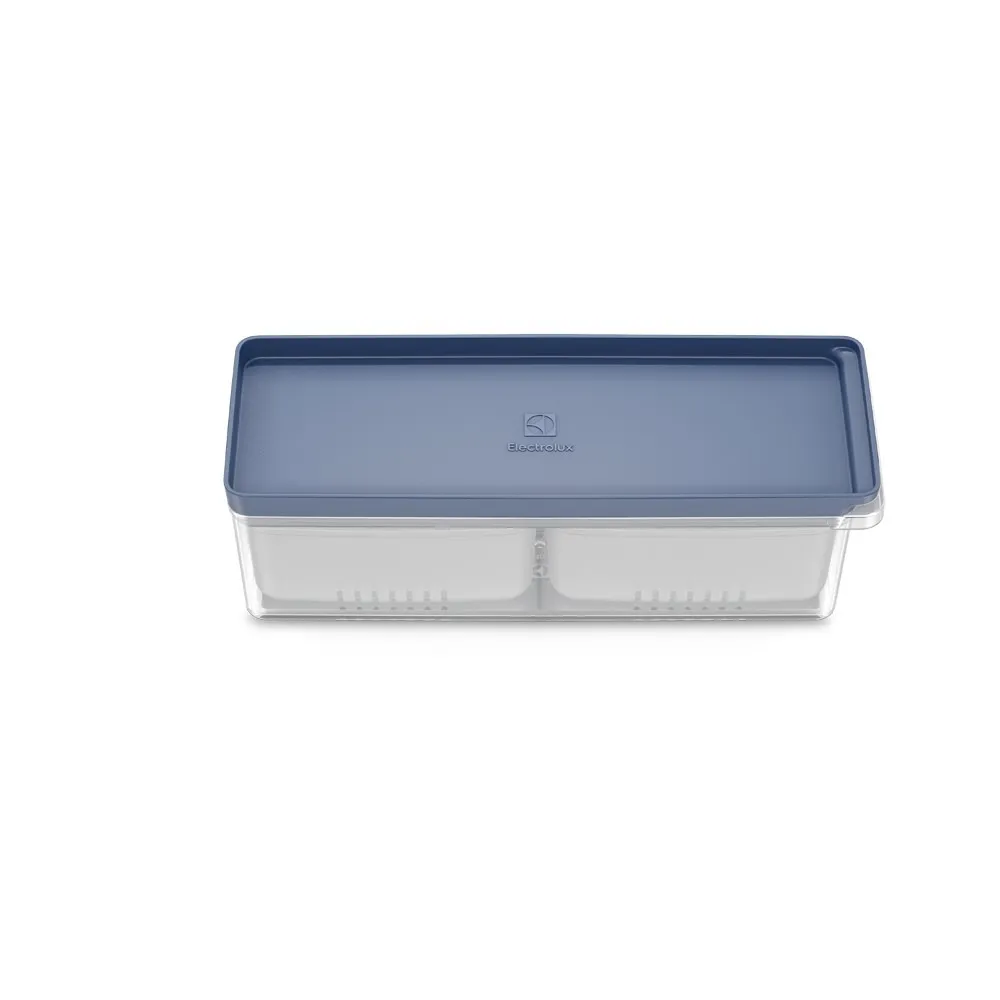 Organizador de Geladeira Electrolux Experience com Cesto Escorredor 2,3L