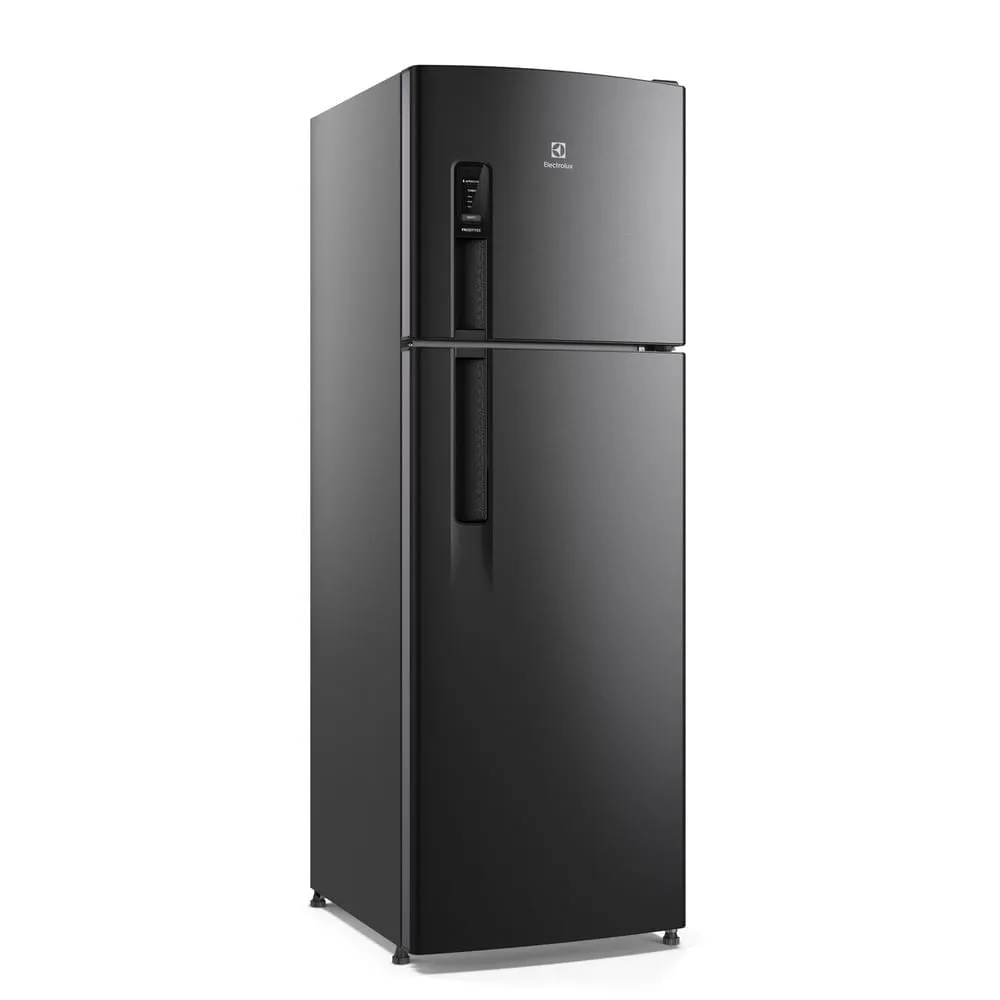 Geladeira Electrolux Frost Free 380L AutoSense Inverter Black Inox Look (IF41B)