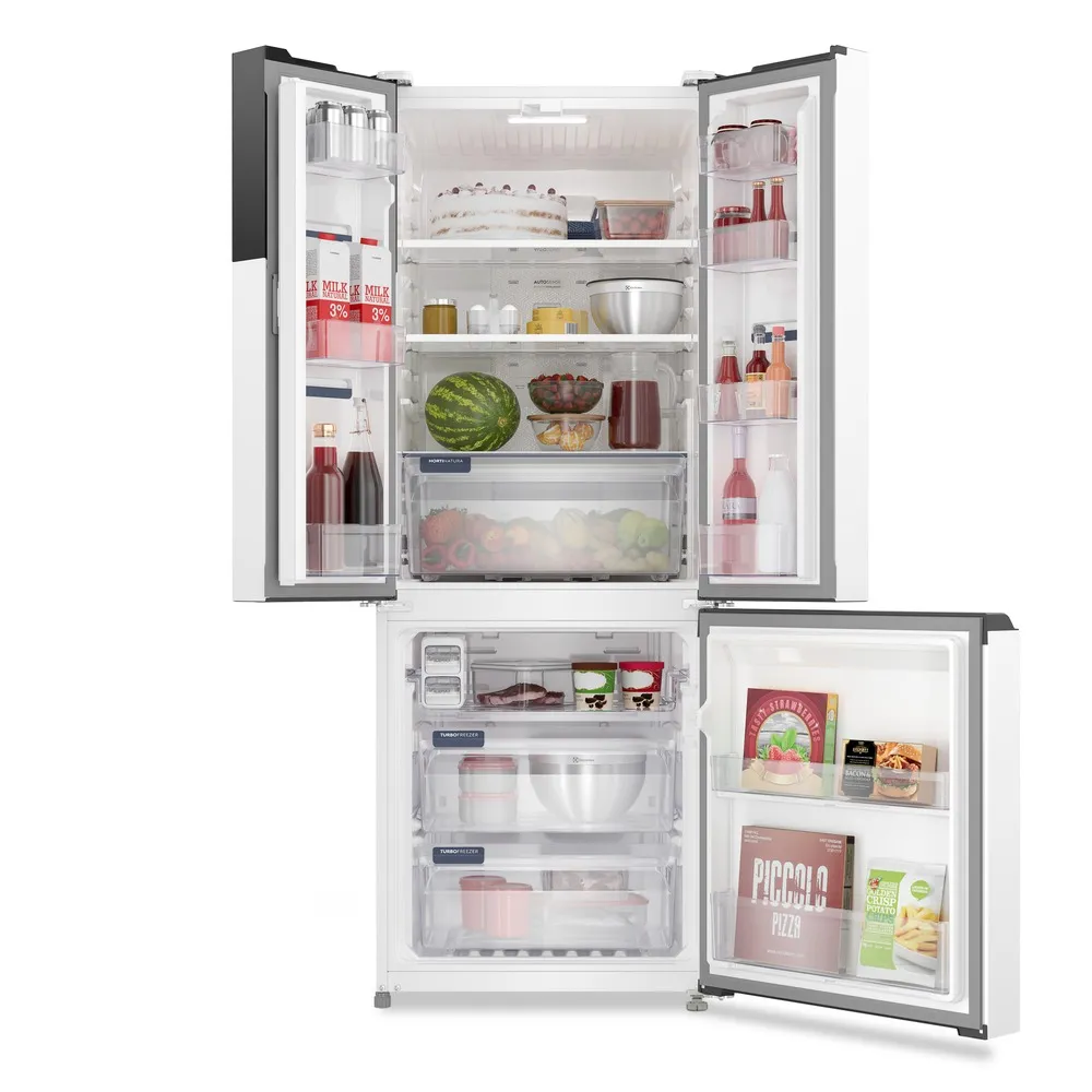 Geladeira Electrolux Frost Free Inverter 484L Efficient AutoSense 3 Portas Branca (IM7)