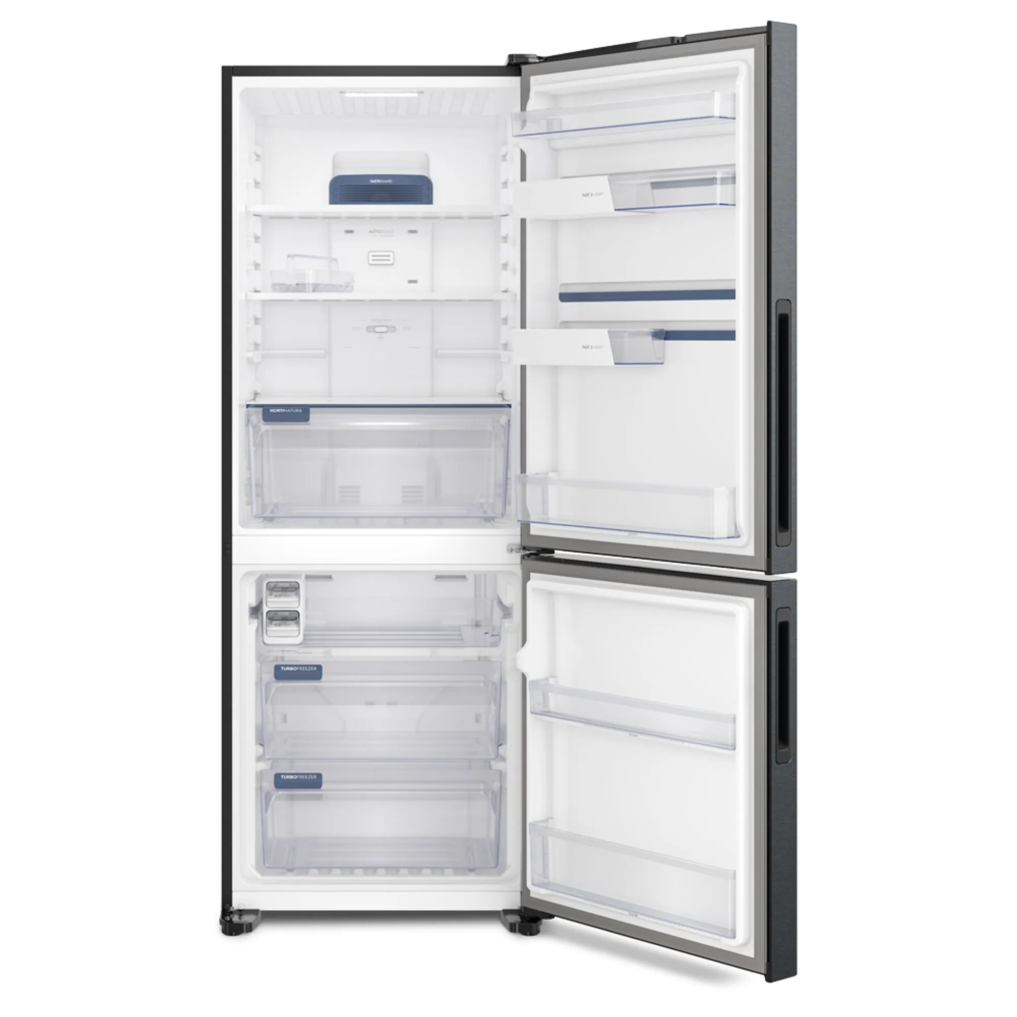 Geladeira Electrolux Frost Free Inverter 490L com AutoSense Inverse Black Inox Look (IB7B)