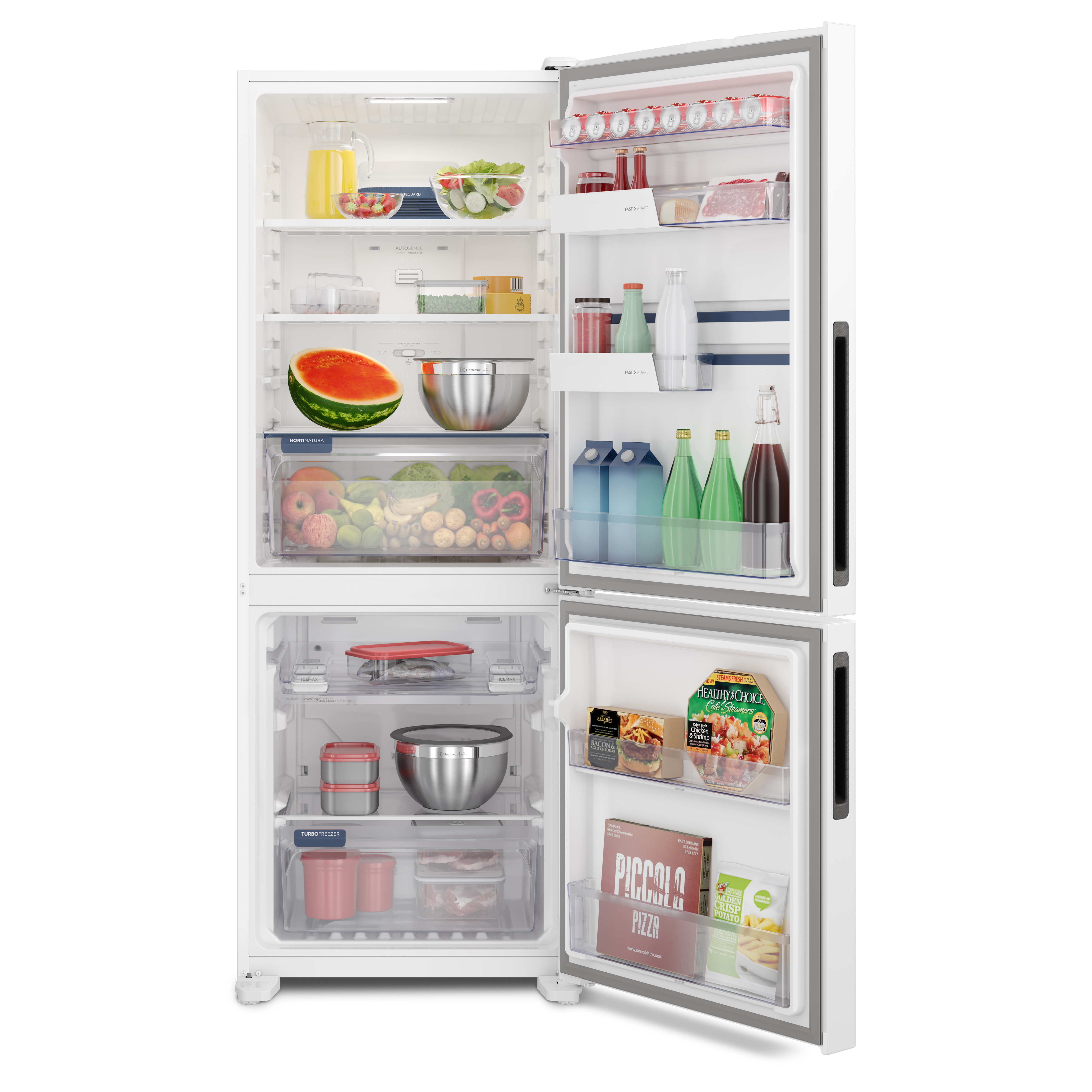 Geladeira Electrolux Frost Free Inverter 490L Experience Inverse Branca (IB51)