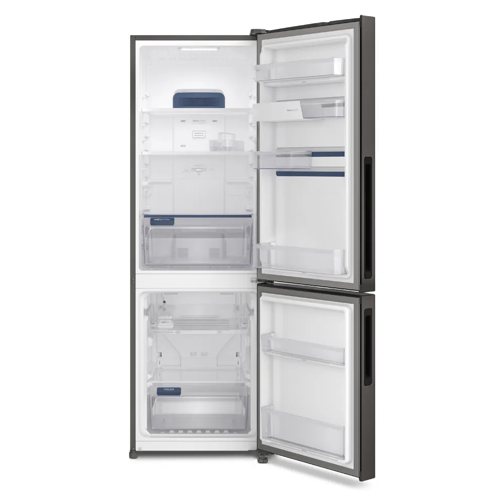 Geladeira Electrolux Frost Free Inverter 400L Efficient AutoSense e Rapid Freeze Inverse Black Inox Look (IB6B)