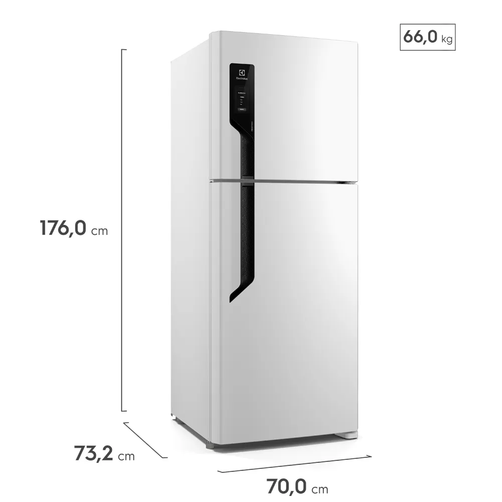 Geladeira Electrolux Frost Free 432L Efficient AutoSense Duplex Branca (TF70)