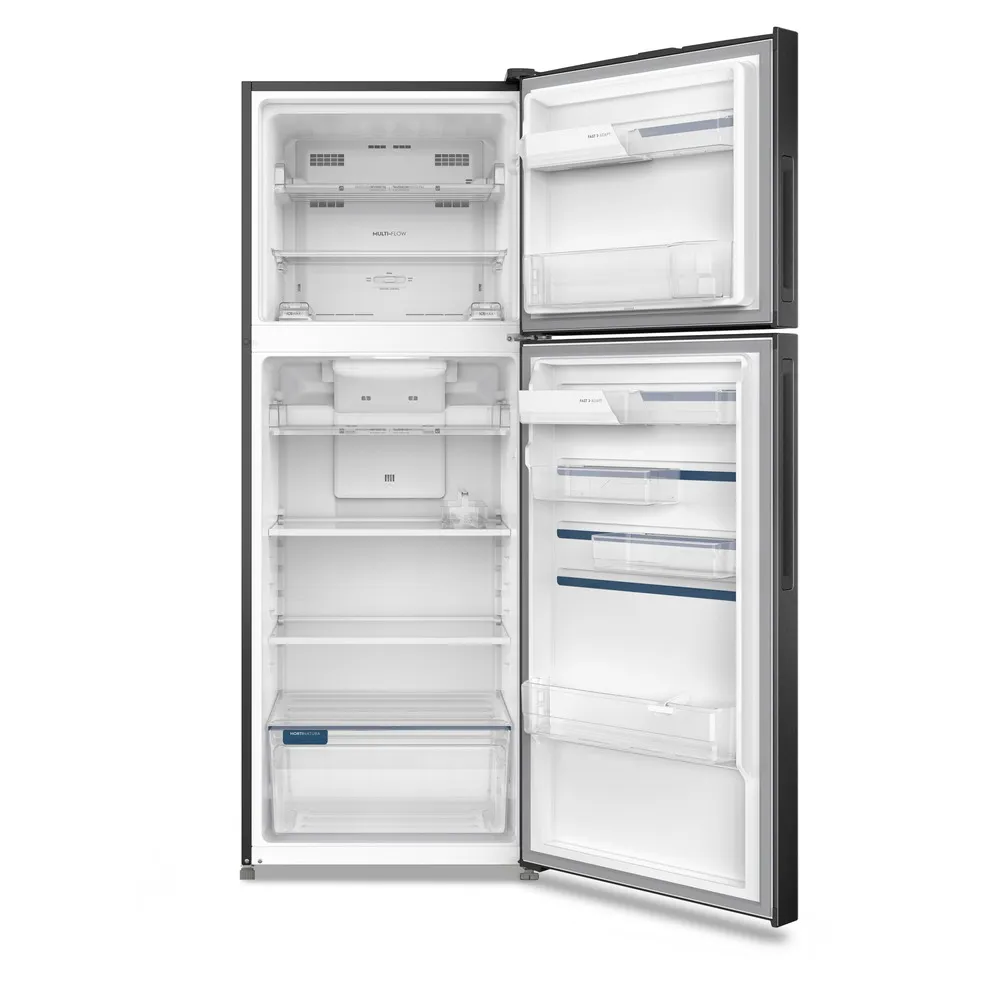 Geladeira Electrolux Frost Free Inverter 481L Efficient com AutoSense SmartBivolt Duplex cor Black Inox Look (IT70B)