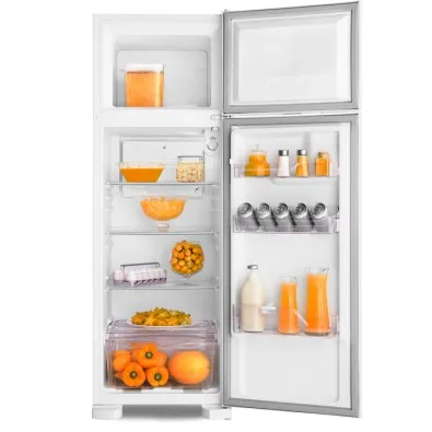 Geladeira Electrolux Cycle Defrost 260L Super Freezer Duplex Branca (DC35A)
