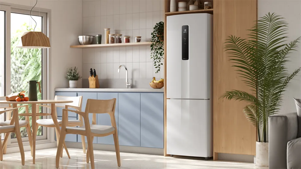 Geladeira Electrolux Frost Free Inverter 400L Efficient AutoSense e Rapid Freeze Inverse Branca (IB6)