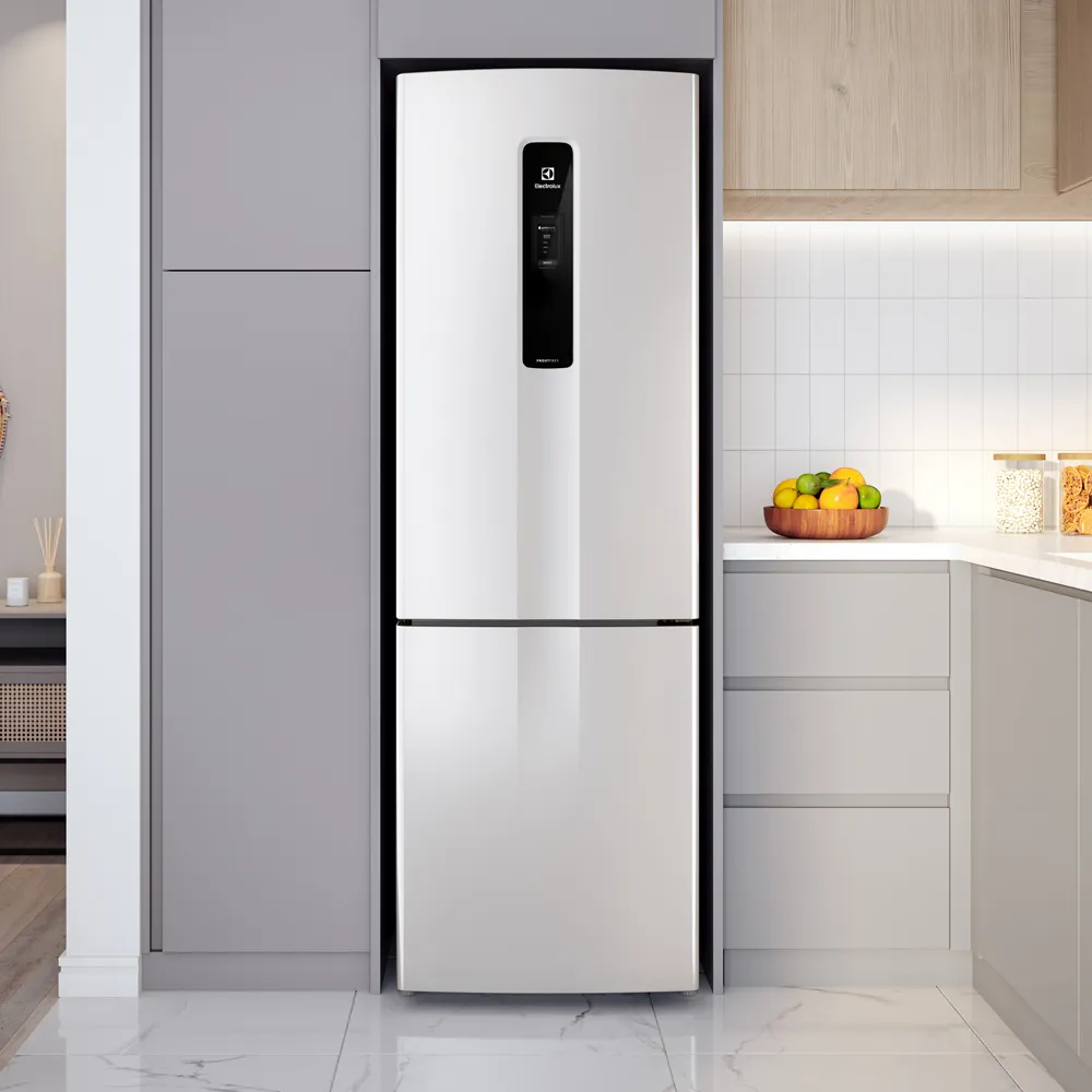 Geladeira Electrolux Frost Free Inverter 400L Efficient AutoSense e Rapid Freeze Inverse Branca (IB6)