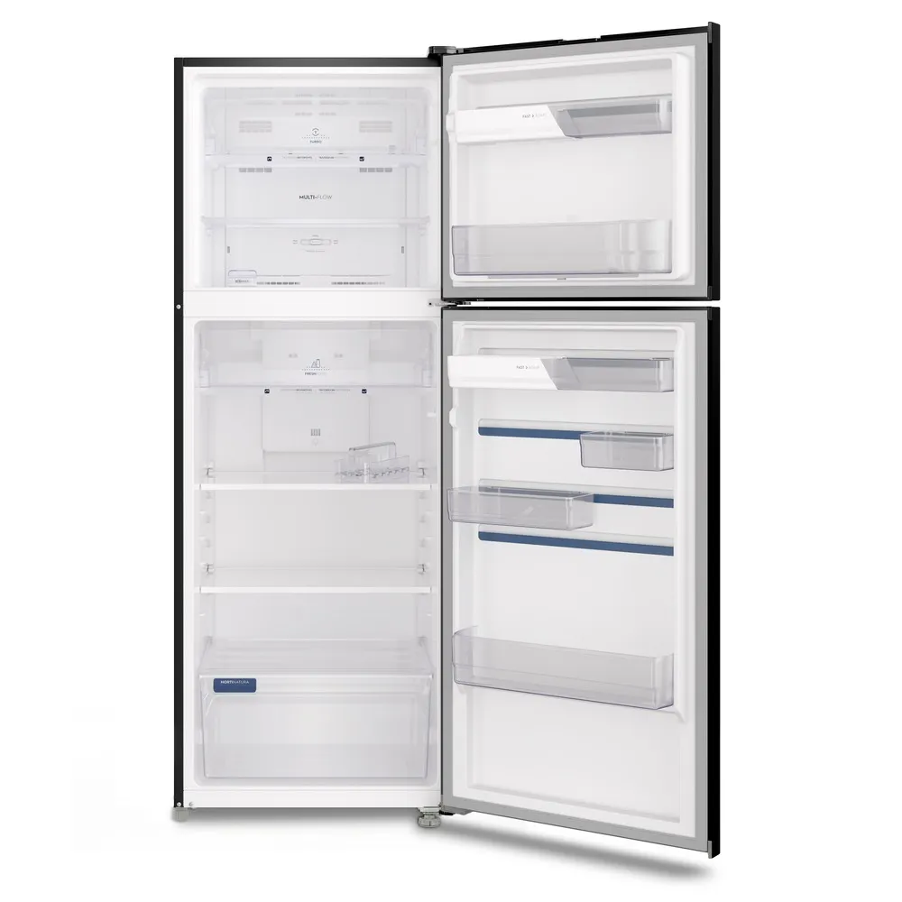 Geladeira Electrolux Frost Free com AutoSense 481L Efficient Duplex Black Inox Look (TF71B)