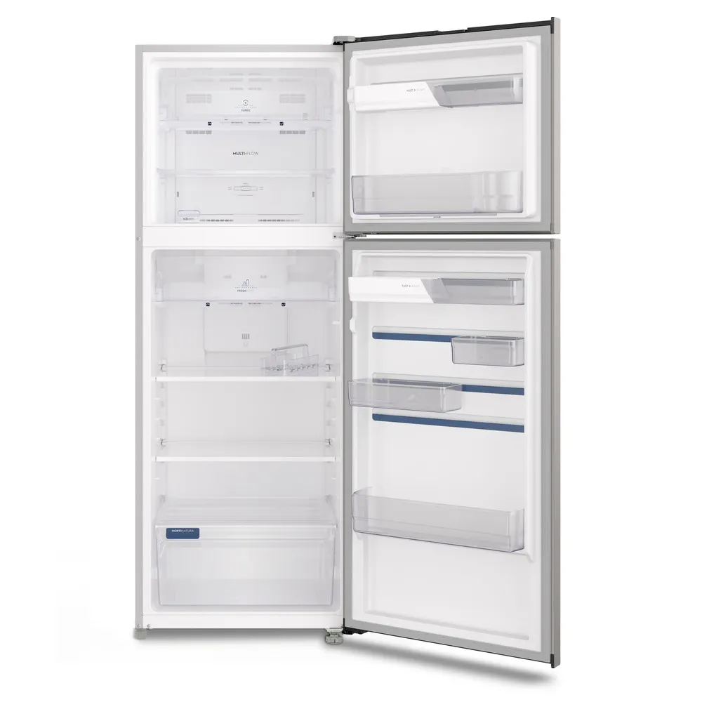 Geladeira Electrolux Frost Free com AutoSense 481L Efficient Duplex Inox Look (TF71S)