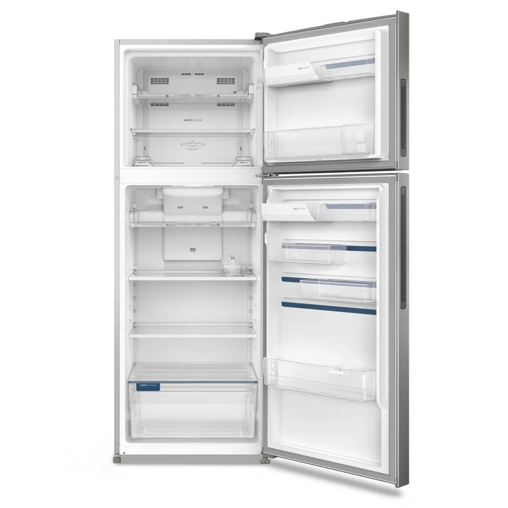 Geladeira Electrolux Frost Free Inverter 481L Efficient com AutoSense SmartBivolt Duplex cor Inox Look (IT70S)